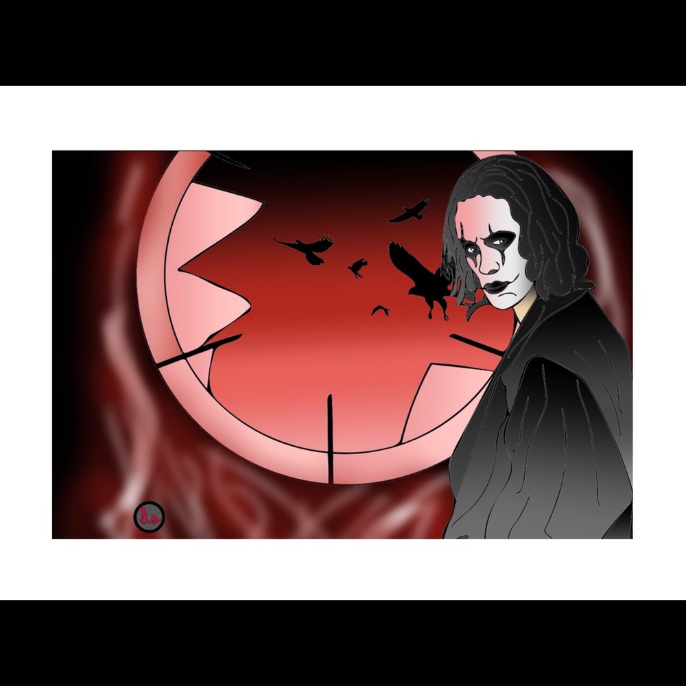 Brandon Lee as The Crow